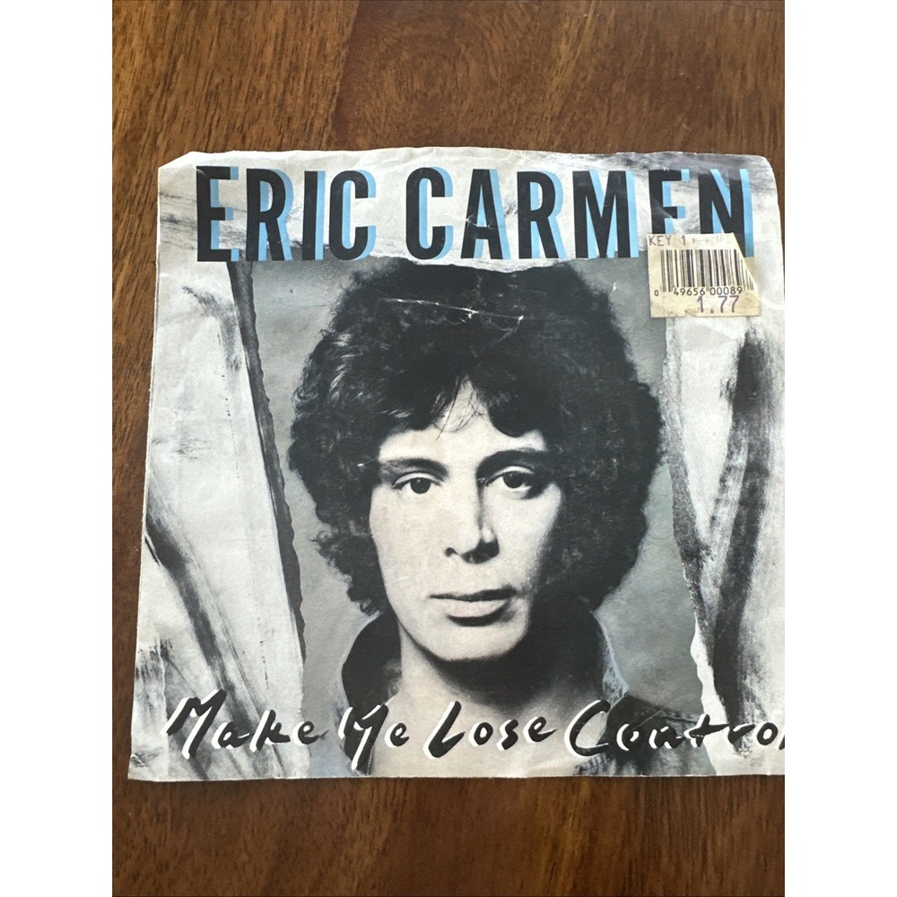 Eric Carmen - Make Me Lose Control 7" Single 1988 Arista Pop Rock 45 RPM